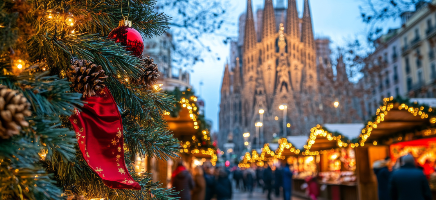 Christmas in Barcelona and farewell in Paris
