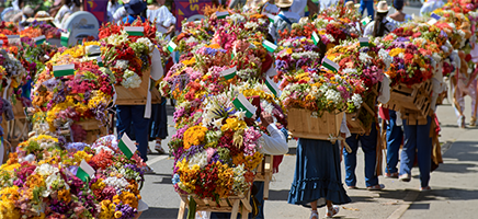 Bogota and Medellin with Flower Fair